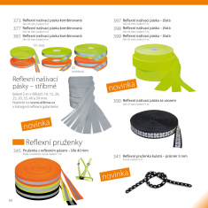 Reflektierende Streifen zum Aufnähen kombiniert - Breite 15 mm - Packung 5 m Reflektierende Streifen zum Aufnähen kombiniert - Breite 15 mm - Packung 5 m